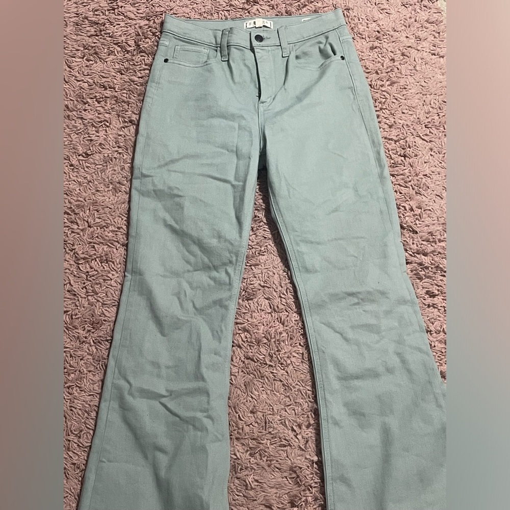 Green jeans